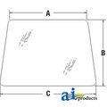 A & I Products Glass, Windshield, Front 38" x55.5" x6" A-82848332
